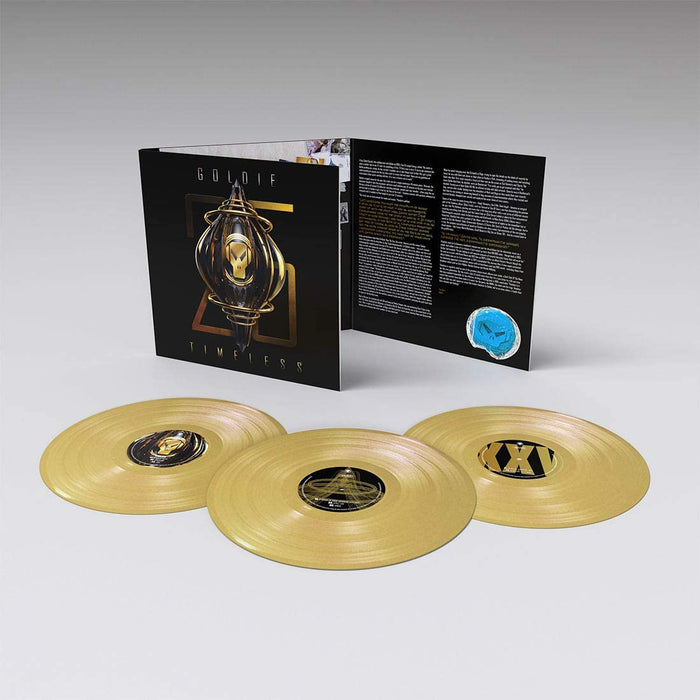 Goldie Timeless Vinyl LP Gold Colour Anniversary Edition 2021