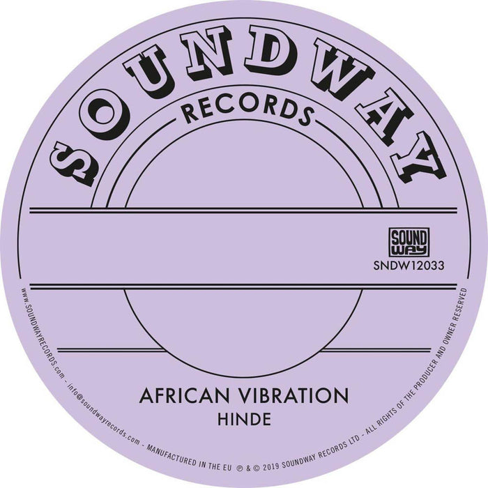 African Vibration Hinde 12" Vinyl Single New 2019