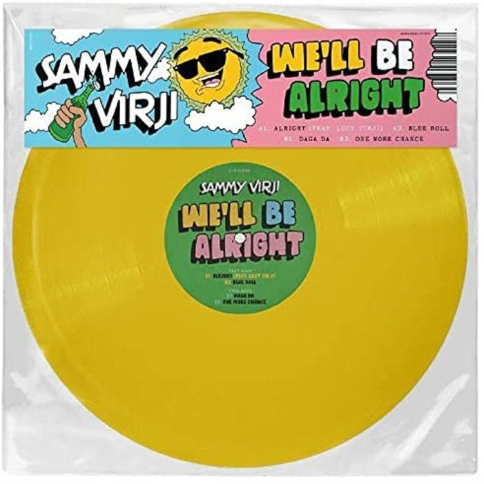 Sammy Virji We'll Be Alright Vinyl EP Yellow Colour 2021