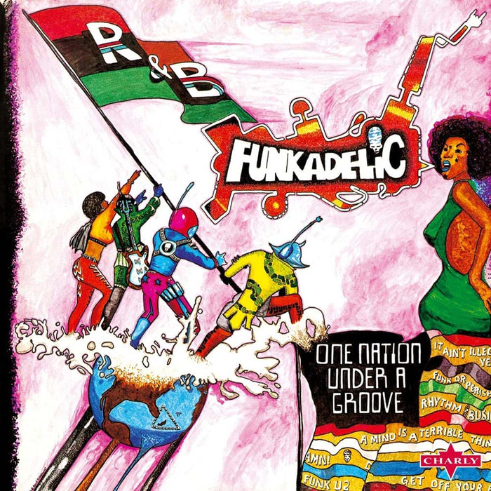 Funkadelic One Nation Under A Groove Vinyl LP Red & Green Colour 2023