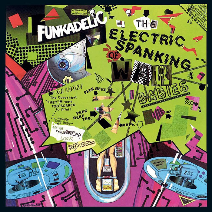 Funkadelic The Electric Spanking Of War Babies Vinyl LP Green Fluorescent 2023