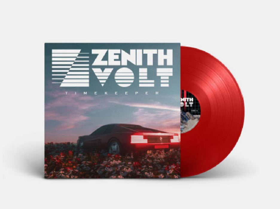 Zenith Volt Timekeeper Vinyl LP Transparent Red Colour 2021