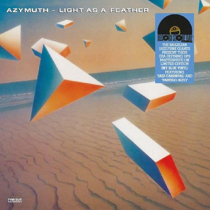 Azymuth Light As A Feather Vinyl LP Blue Colour RSD 2022