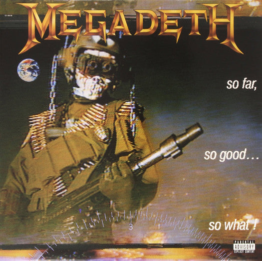 MEGADETH SO FAR SO GOOD SO WHAT LP VINYL NEW (US) 33RPM LIMITED EDITION