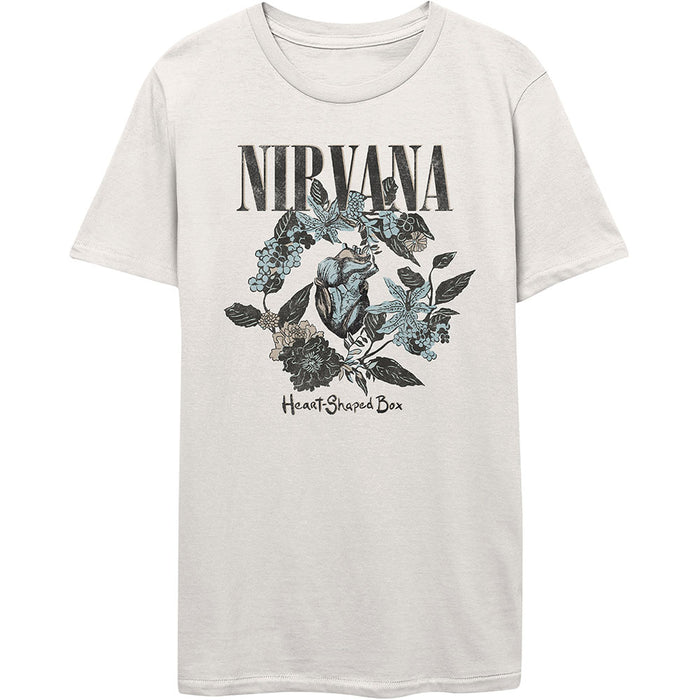 Nirvana Heart Shaped Box White Medium Unisex T-Shirt