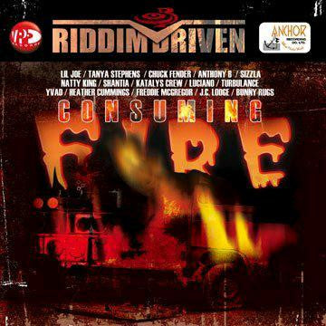 RIDDIM DRIVEN CONSUMING FIRE REGGAE HALL LP VINYL NEW 33RPM