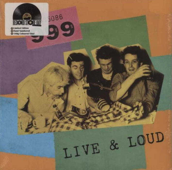 999 Live & Loud RSD 2017 Vinyl LP New 2017