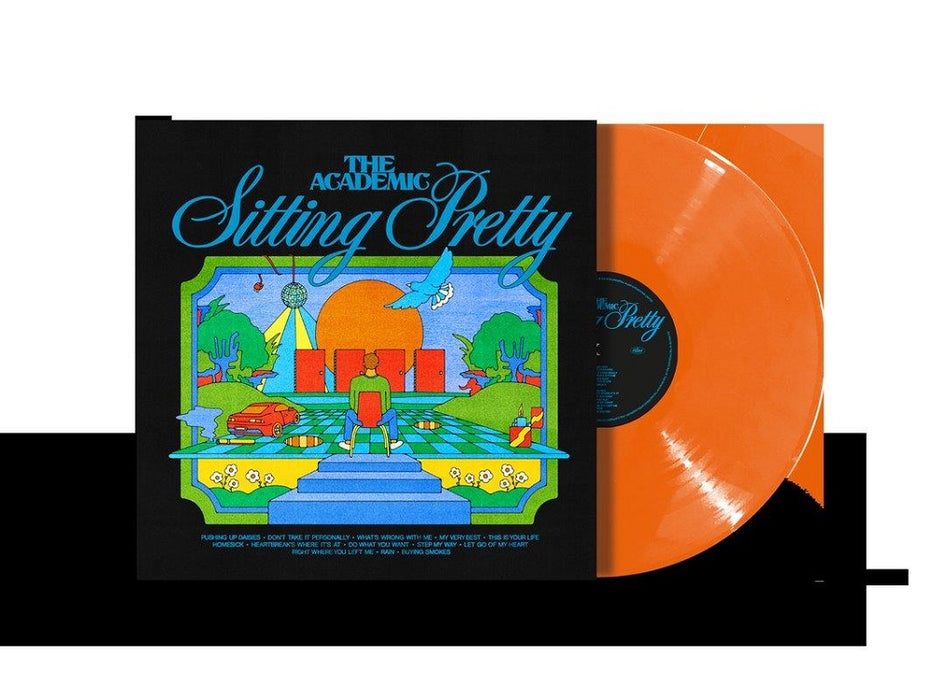 The Academic Sitting Pretty Vinyl LP Orange 2023