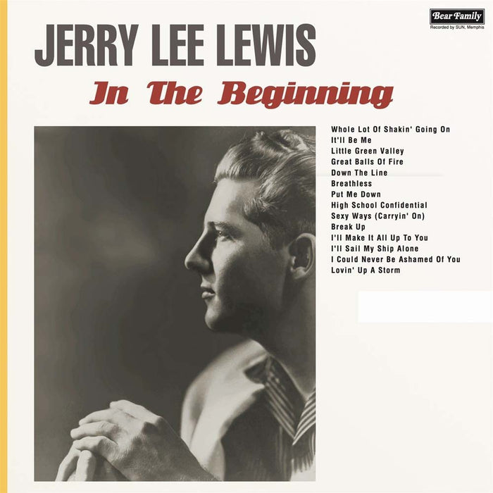 JERRY LEE LEWIS In The Beginning LP Vinyl NEW 2017