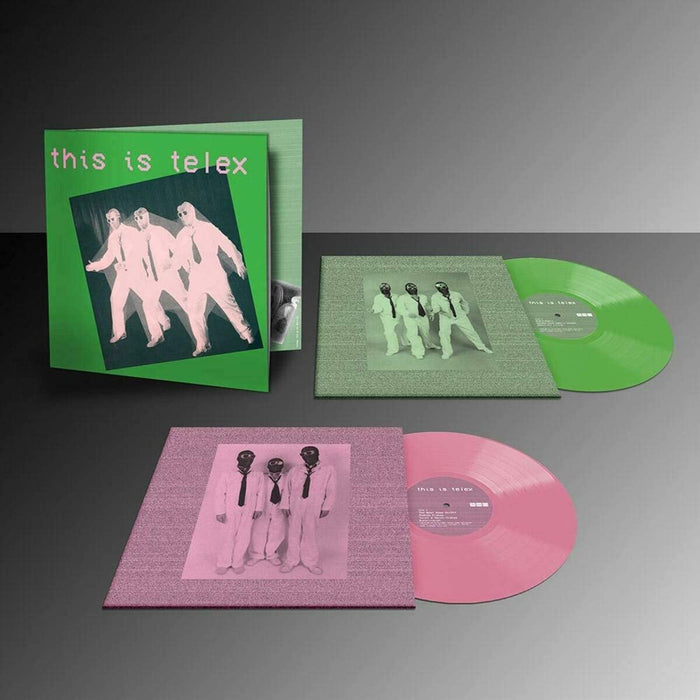 Telex This Is Telex Vinyl LP Shrimp Pink & Fern Green Colour 2021