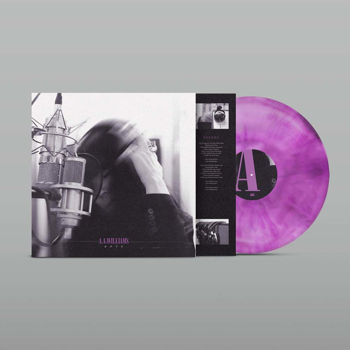 A.A. Williams Arco 12" Vinyl EP White Purple Colour & Print 2021