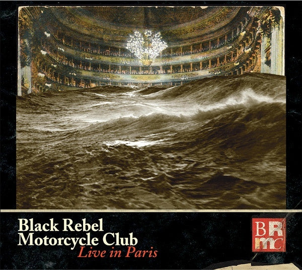 BLACK REBEL MOTORCYCLE CLUB LIVE IN PARIS LP VINYL NEW 33RPM