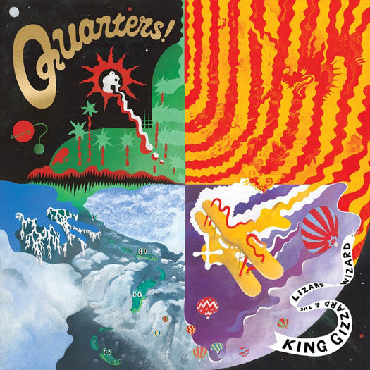 King Gizzard & The Lizard Wizard Quarters! Vinyl LP 2015