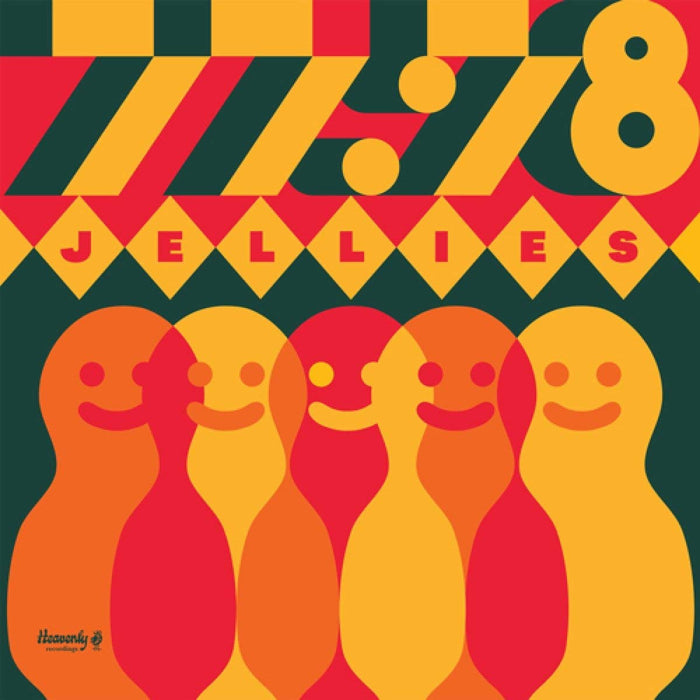 77:78 Jellies Vinyl LP Orange Colour 2018