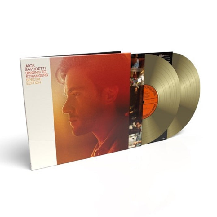 Jack Savoretti Singing To Stranger Vinyl LP Deluxe Gold 2023