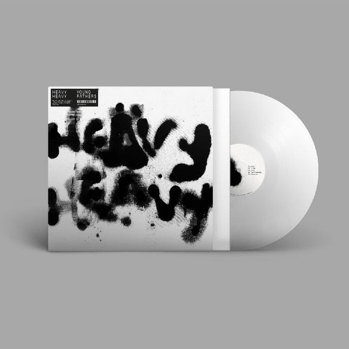 Young Fathers Heavy Heavy Vinyl LP Deluxe White Colour 2023