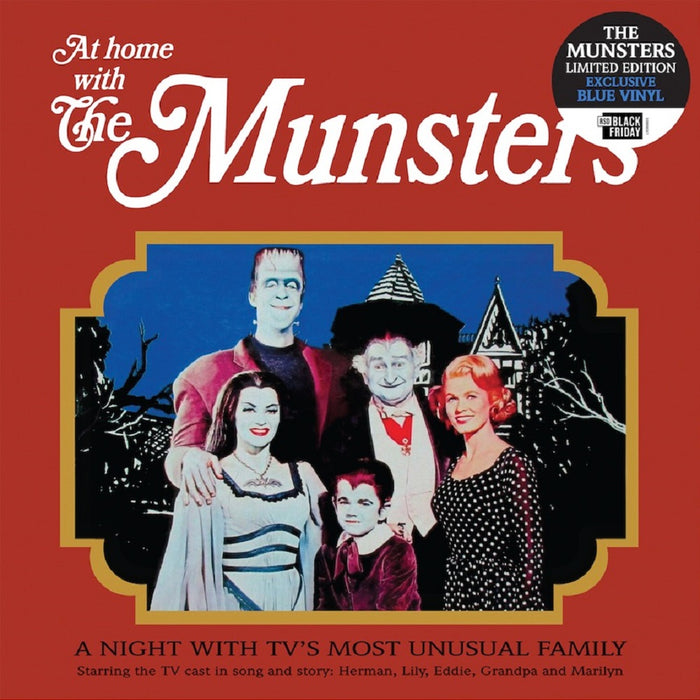 The Munsters At Home With The Munsters Vinyl LP Blue Colour Black Friday 2021