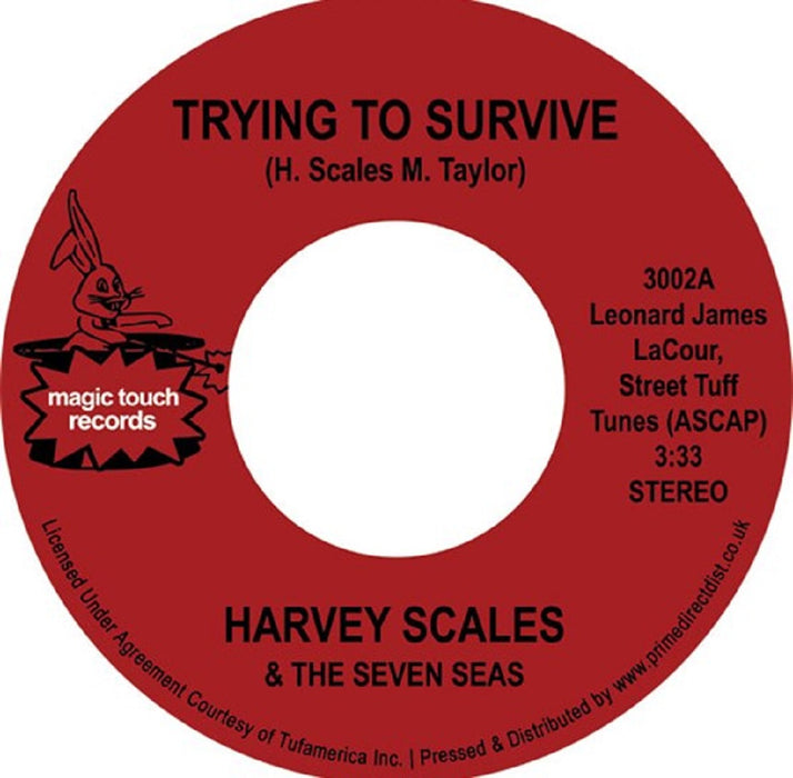 The Harvey Scales & Seven Seas Trying To Survive (7"" Mix) / Bump Your Thang (7"" Mix) 7" Vinyl RSD 2023