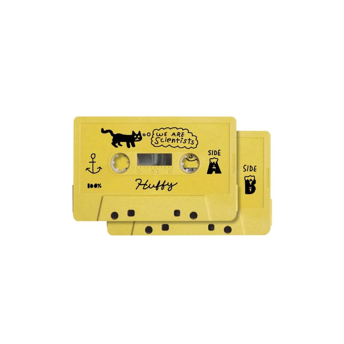 We Are Scientists Huffy Cassette Tape Yellow Colour 2021