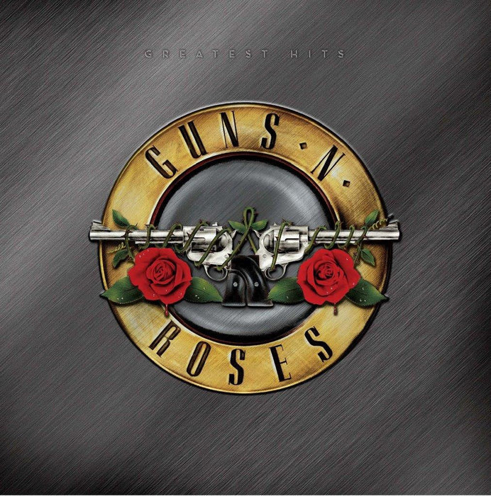 Guns N Roses - Greatest Hits Vinyl LP Gold White & Red Splatter 2020