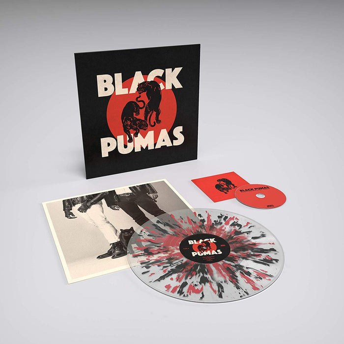 Black Pumas Deluxe Vinly LP + CD Deluxe Red & Black Edition 2020