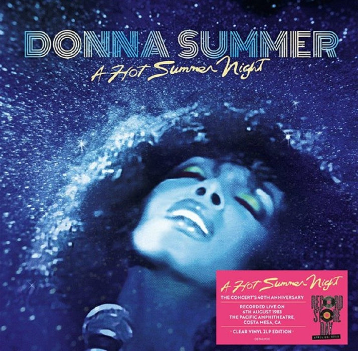 Donna Summer A Hot Summer Night (40th Anniversary Edition) Vinyl LP Clear Colour RSD 2023