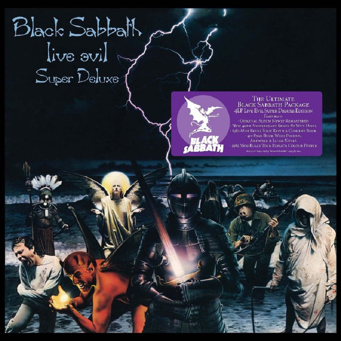 Black Sabbath Live Evil Vinyl LP Super Deluxe Boxset 2023