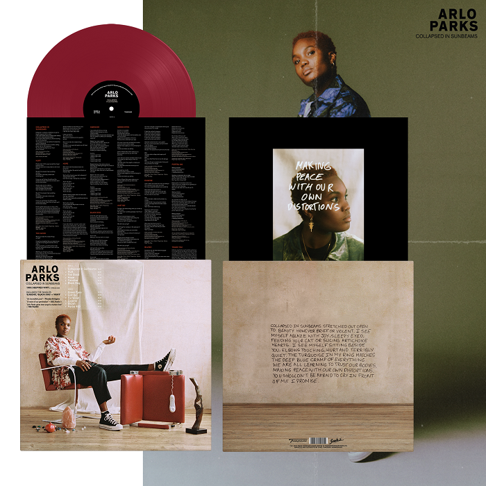Arlo Parks Collapsed In Sunbeams Vinyl LP Deep Red 2021