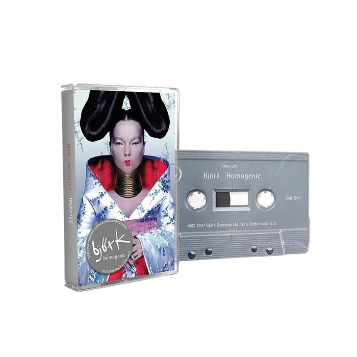 Bjork Homogenic Cassette Tape Limited Edition Silver Colour 2019