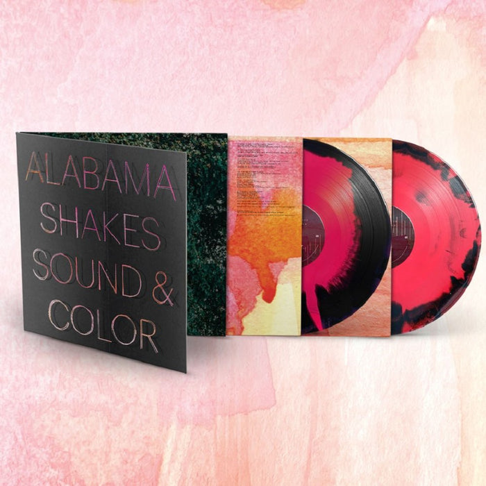 Alabama Shakes Sound & Color Vinyl LP (Deluxe Edition) Pink And Black Colour/Alternative Sleeve 2021