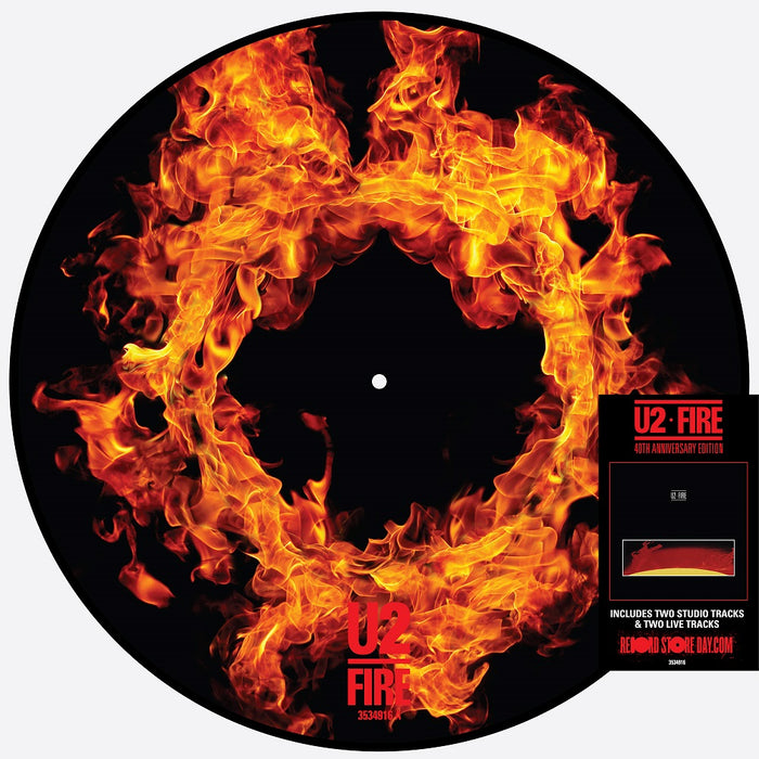 U2 Fire 12" Vinyl Picture Disc RSD 2021