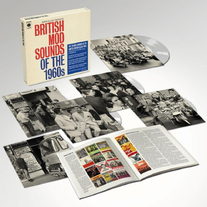 Eddie Piller Presents British Mod Sounds Of the 1960s Vinyl LP Clear 2022