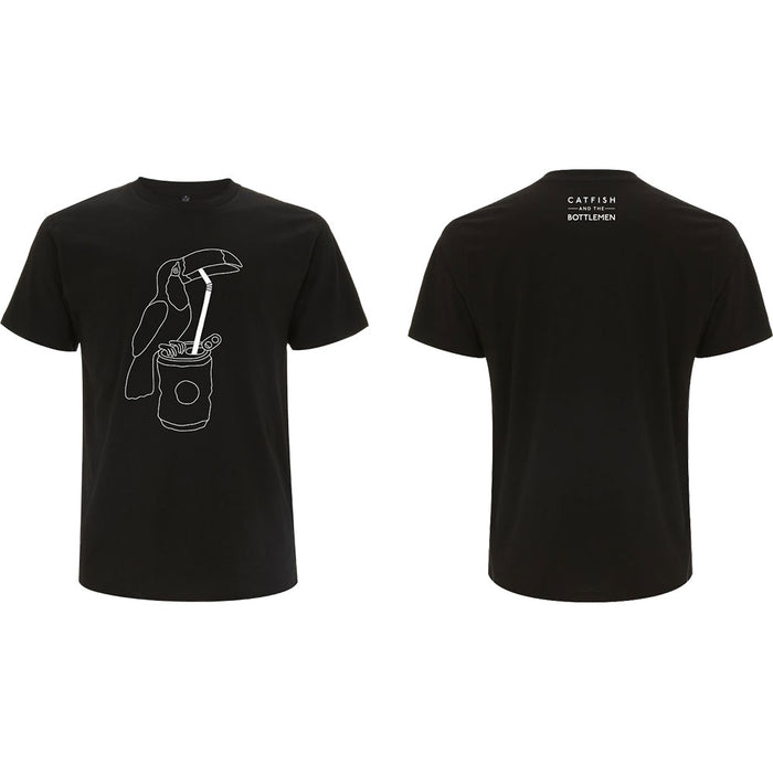 Catfish & The Bottlemen Toucan Black Large Unisex T-Shirt