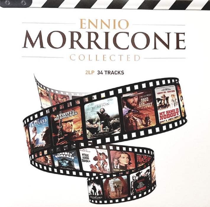 Ennio Morricone Collected Ltd Clear Vinyl LP New 2018