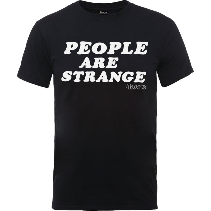 TheDoors People Are Strange Black Large Unisex T-Shirt
