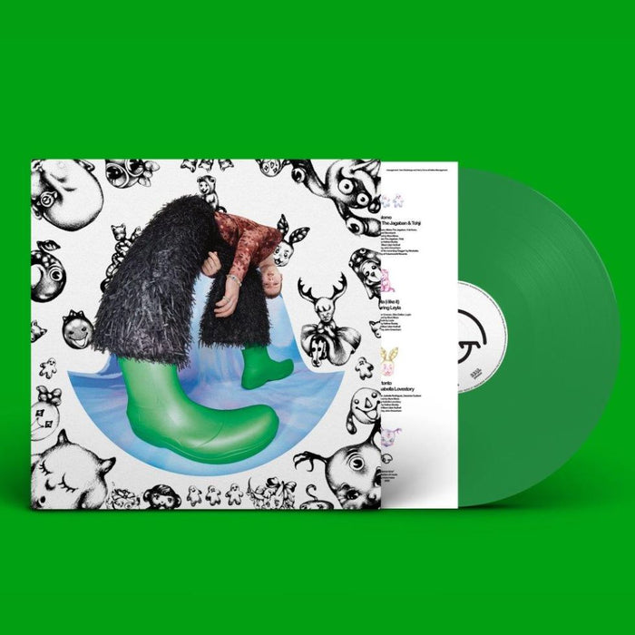 Mura Masa demon Time Vinyl LP Indies Neon Green Colour + Alternative Artwork 2022