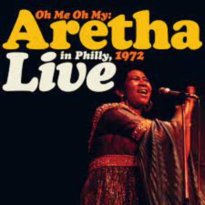 Aretha Franklin Oh Me Oh My Aretha Live In Philly 1972 Vinyl LP Orange & Yellow Vinyl RSD 2021