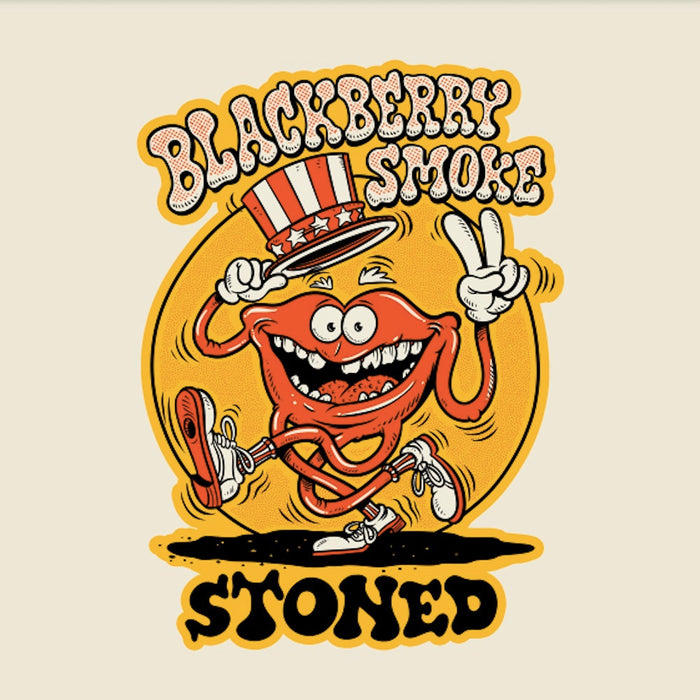 Blackberry Smoke Stoned Vinyl LP Red with Black Smoke Colour 2021