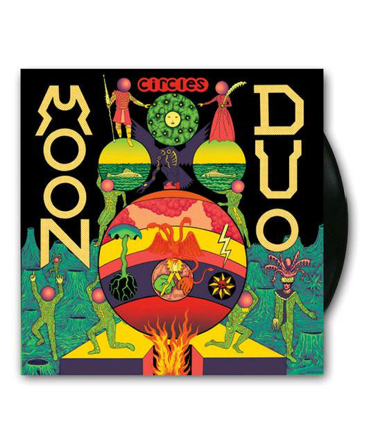 MOON DUO CIRCLES LP VINYL PSYCHEDELIC SPACE SHOEGAZE NEW