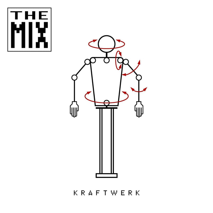 Kraftwerk the Mix Vinyl LP White Colour Reissue 2009