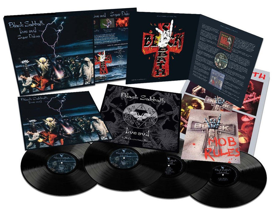 Black Sabbath Live Evil Vinyl LP Super Deluxe Boxset 2023