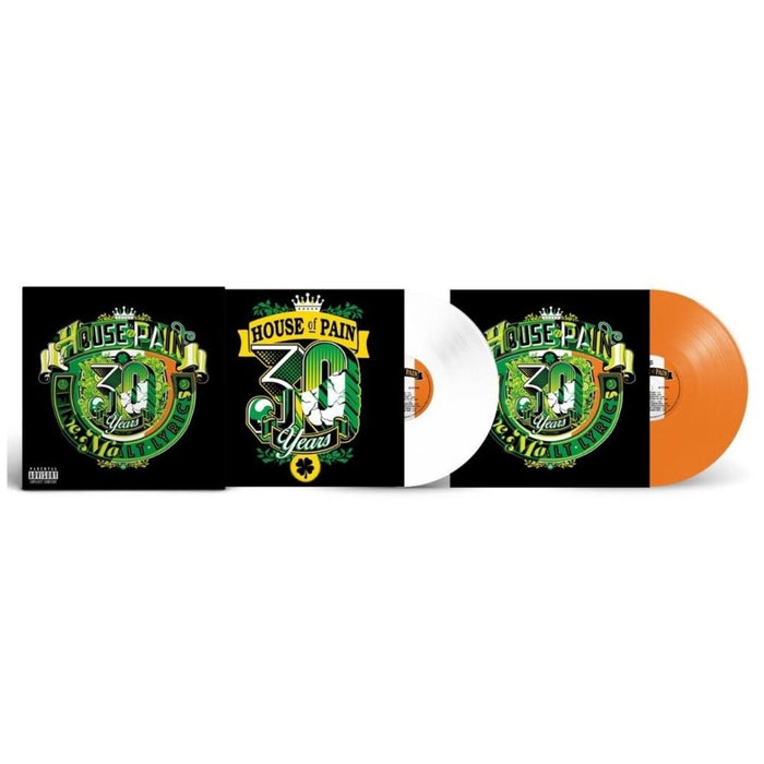 House Of Pain Fine Malt Lyrics Vinyl LP (30th Anniversary Edition) Indies Orange/White Colour 2022