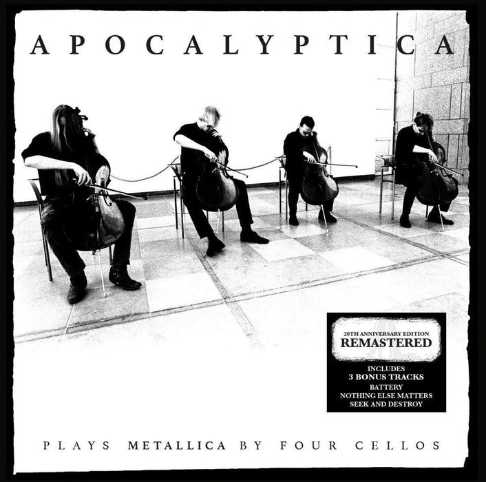 APOCALYPTICA Plays Mertallica 20th Anniversary VINYL LP NEW 2016