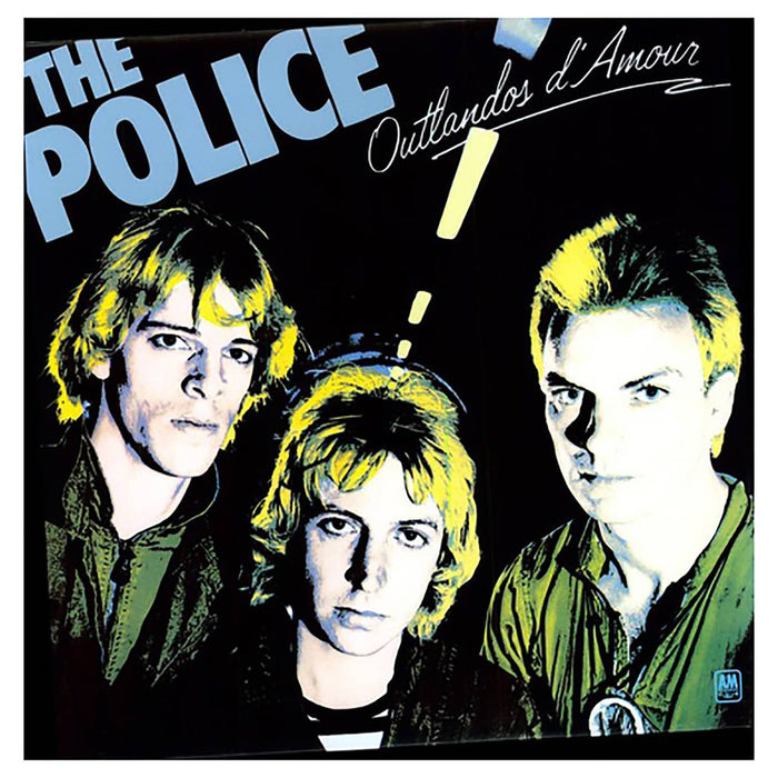 The Police Outlandos d'Amour Vinyl LP National Album Day Blue Colour 2022