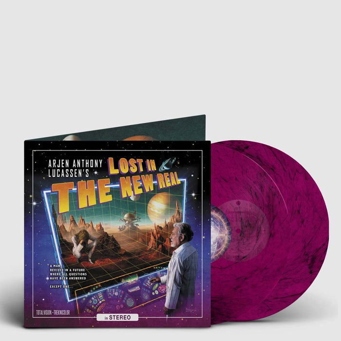 Arjen Anthony Lucassen Lost In The New Real Vinyl LP Purple Marble Colour 2022