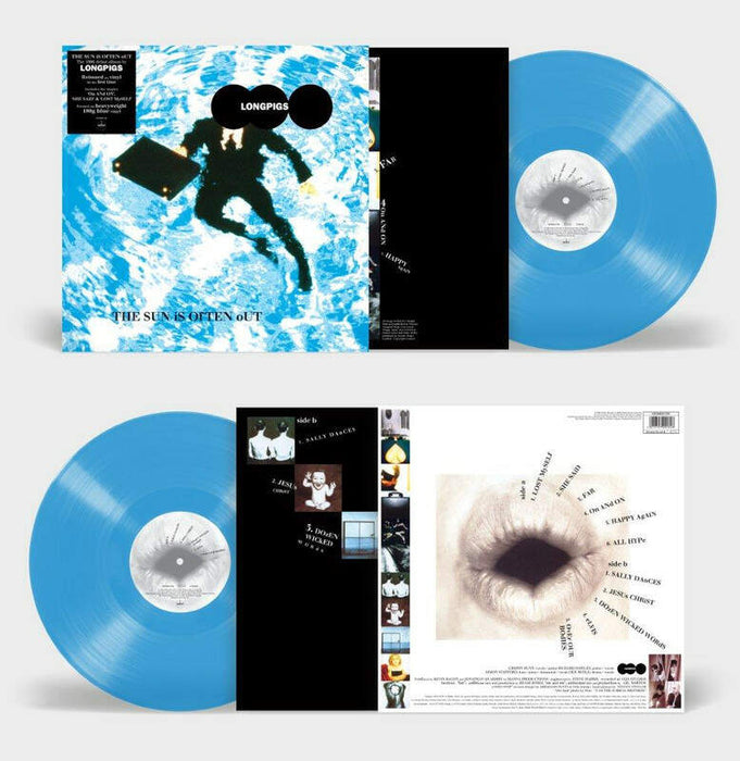 Longpigs The Sun Is Often Out Vinyl LP Ltd Blue 2020