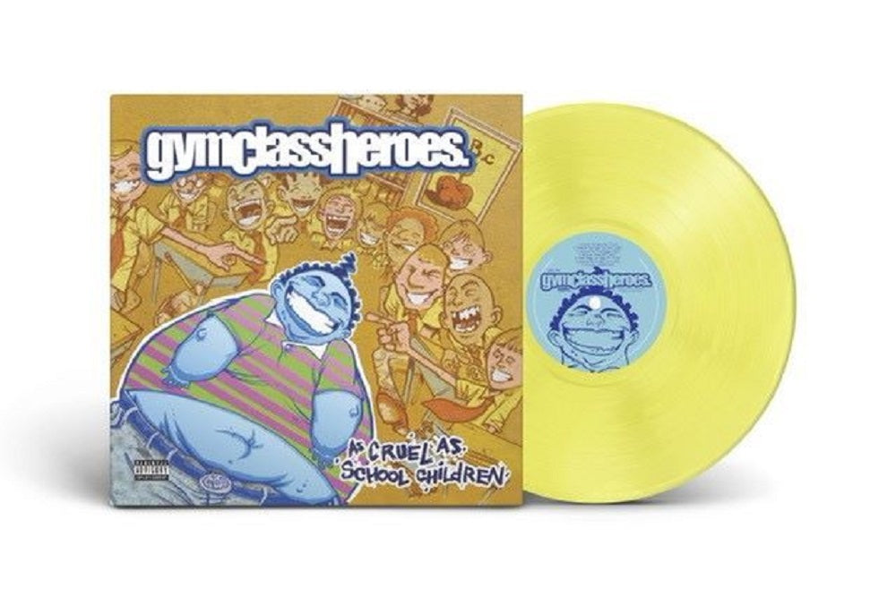 Gym Class Heroes As Cruel As School Children Vinyl LP Yellow Colour 2023