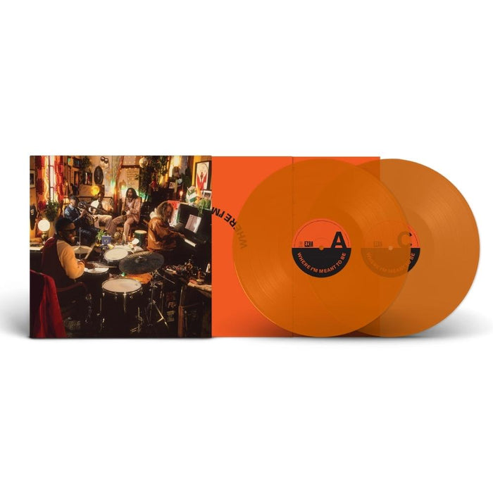Ezra Collective Where I'm Meant To Be Vinyl LP Indies Orange Colour 2022