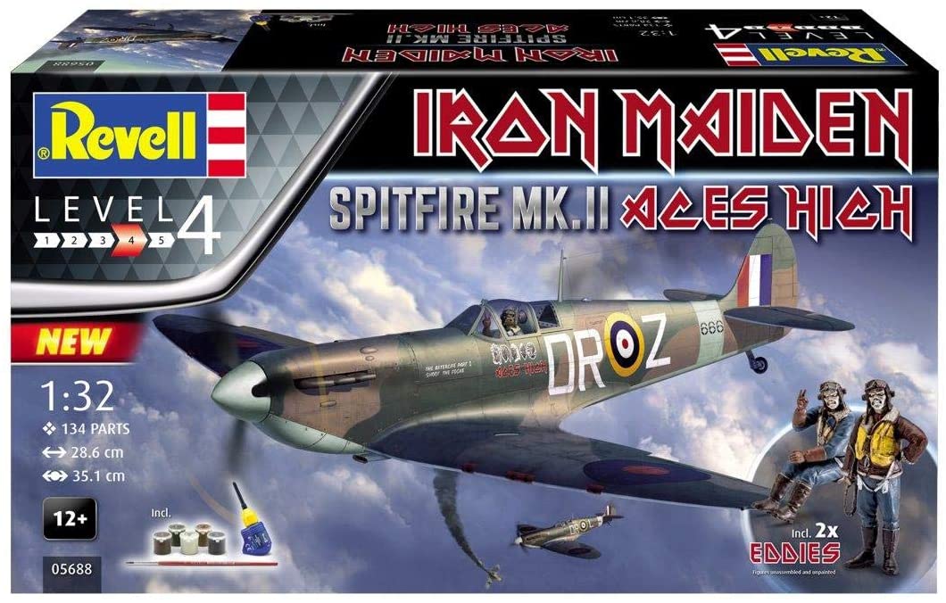 IRON MAIDEN Spitfire Mkii Aces High Aces High 35th Ann. Gift Set