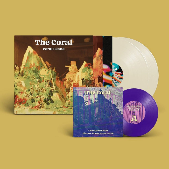 The Coral - Coral Island Vinyl LP 2021 Ltd Dinked Edition #95